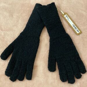 Skims cozy gloves onyx